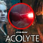 Star Wars: The Acolyte characters with dramatic lighting