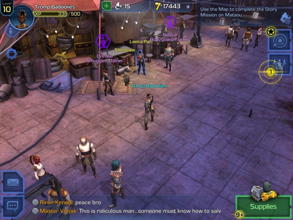 Screenshot of a sci-fi adventure video game interface.