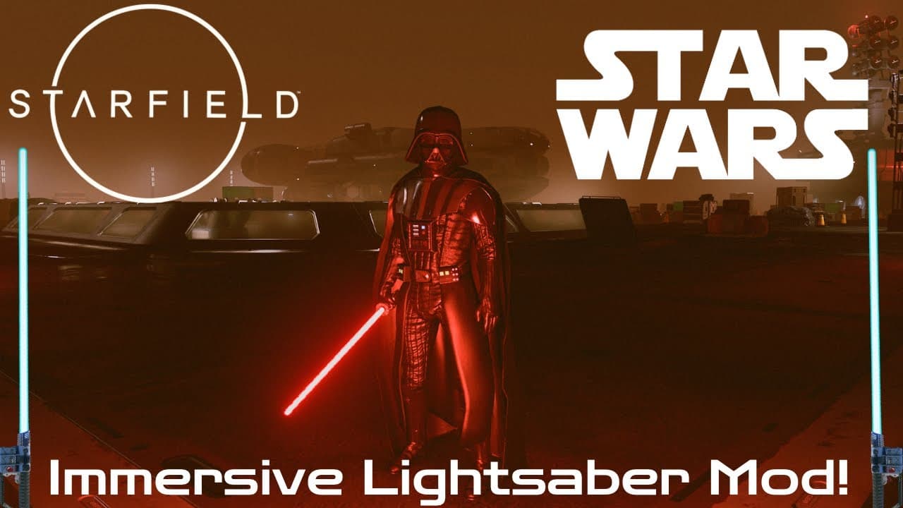 Starfield’s First Star Wars Lightsaber Mod for Xbox!