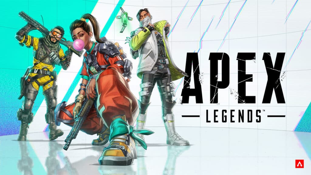 Apex Legends game characters in dynamic poses