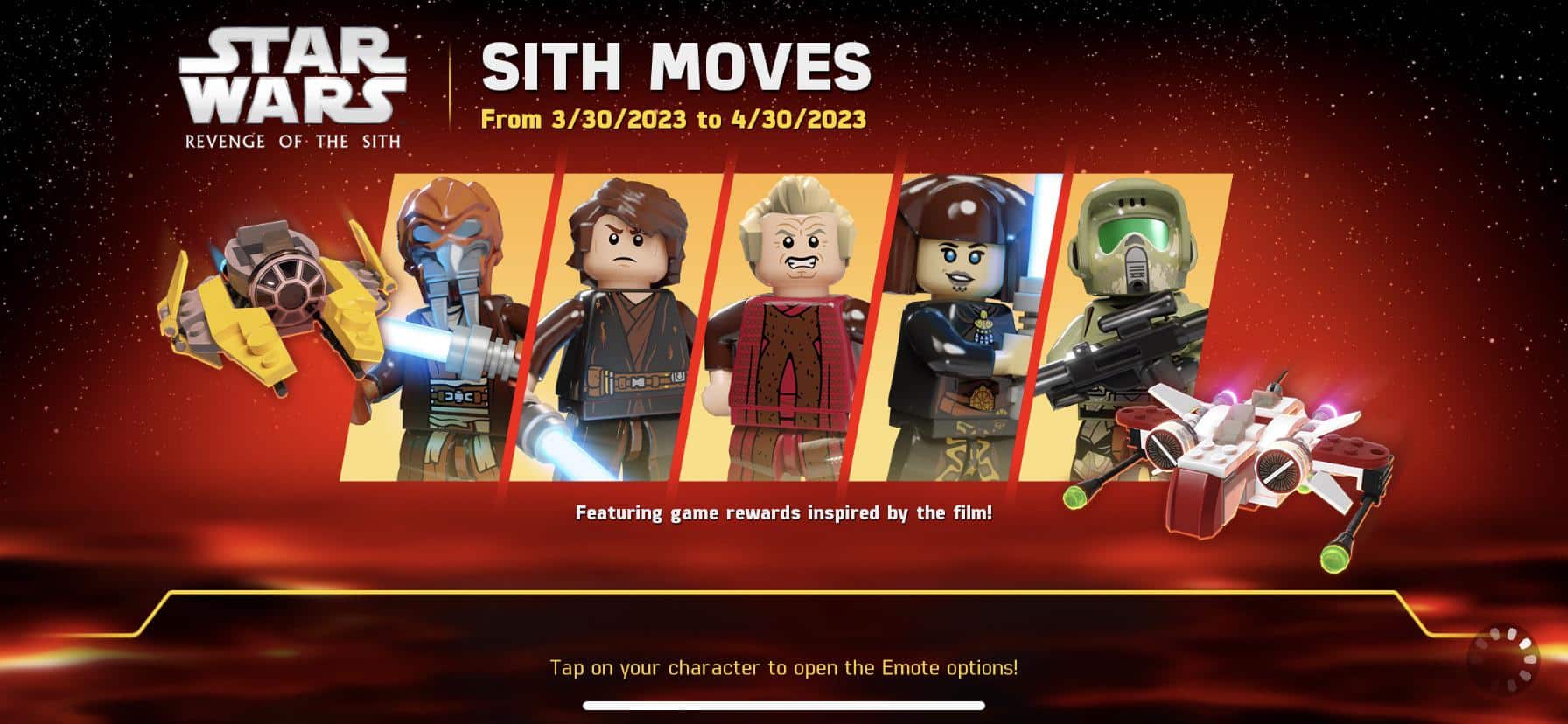 LEGO Star Wars Castaways: The Sith Moves