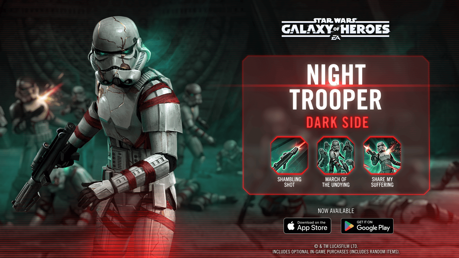 SWGoH Kit Reveal This is the Rhythm of the Night Super Trooper Farva