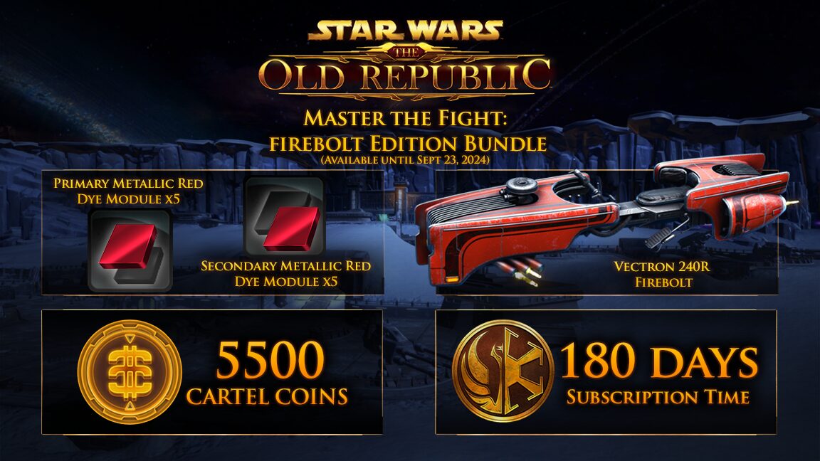 SWTOR Firebolt Edition Bundle: Ignite Your Adventure in the Galaxy!