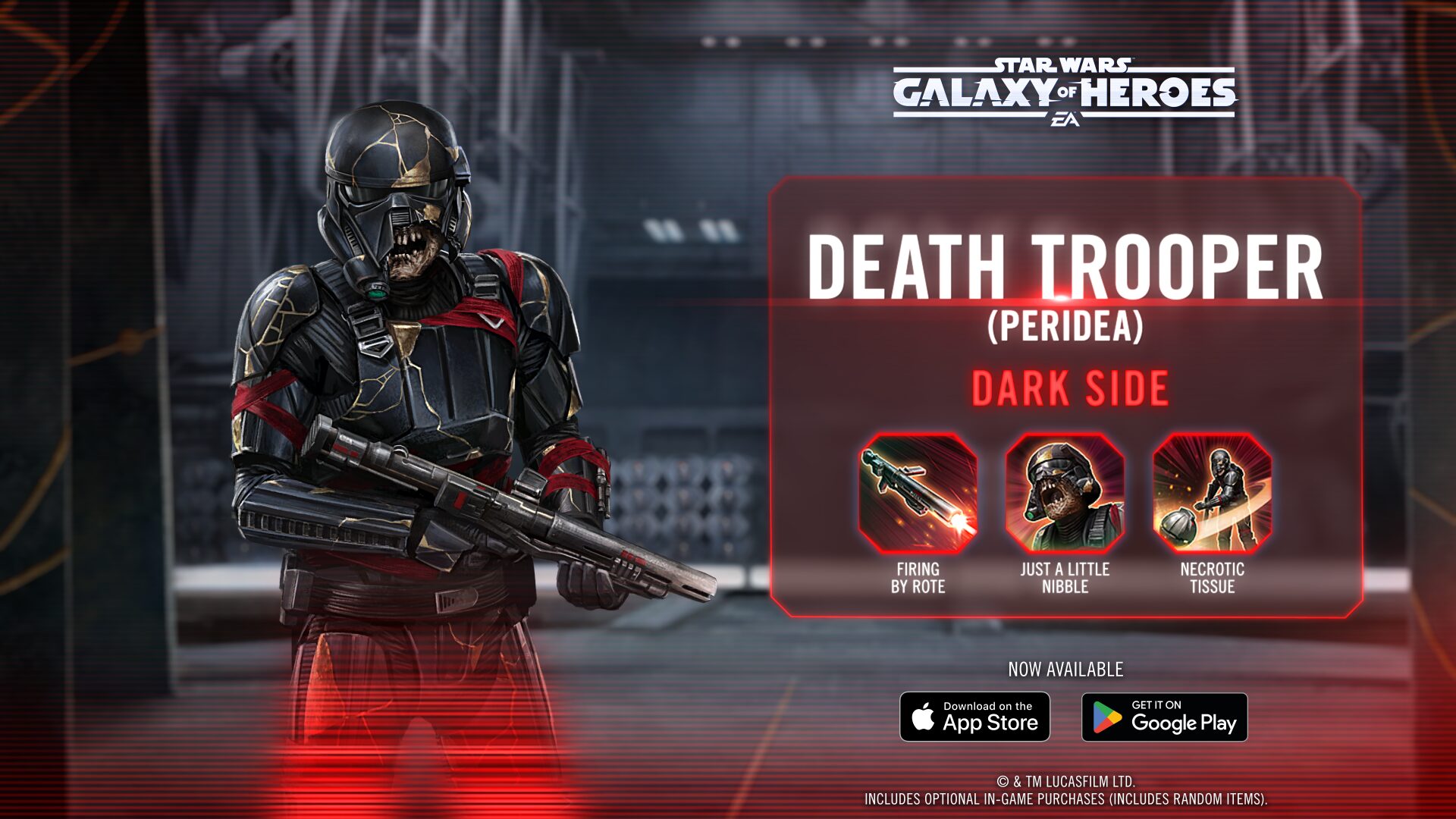 Death Trooper (Peridea): A New Force in Star Wars Galaxy of Heroes