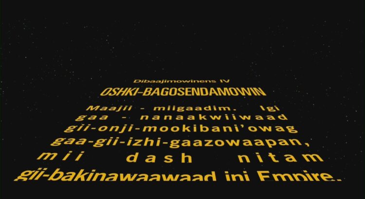 Experience Star Wars in Ojibwe: A Unique Cultural Screening in Winnipeg