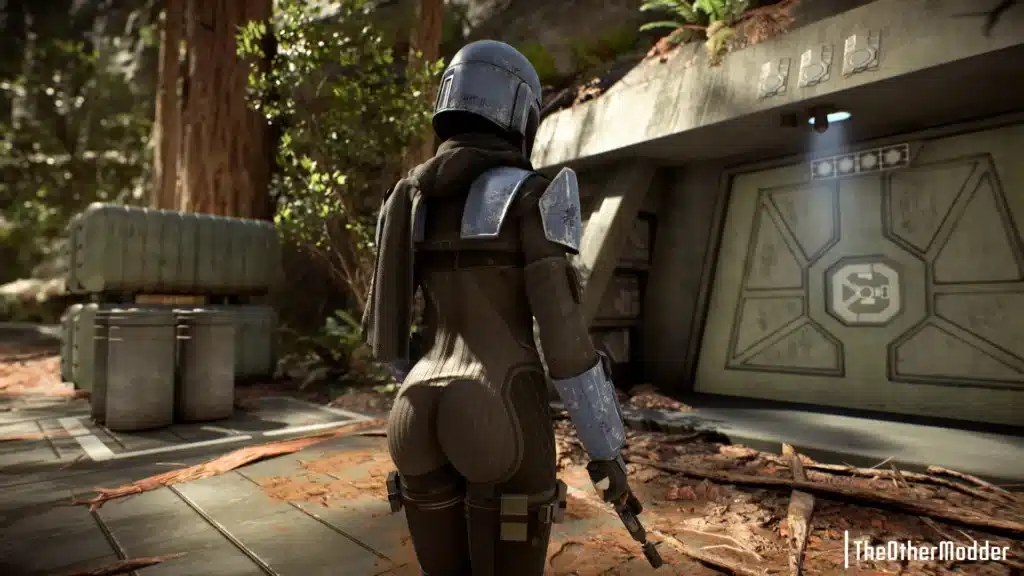 Star Wars Battlefront 2 Female Mandalorian Keira Jaxx Nude Mod (NSFW)