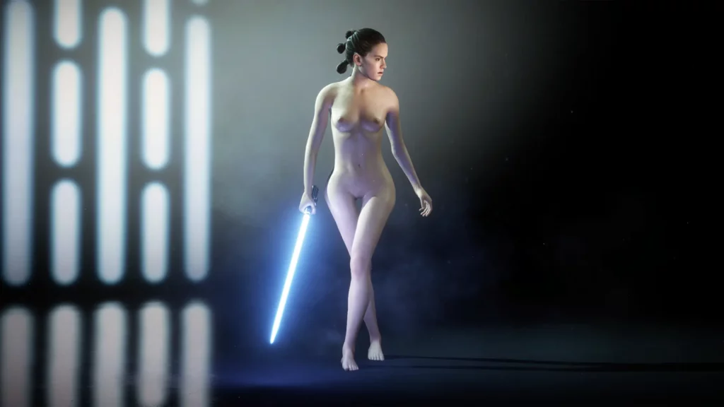 Star Wars: Battlefront 2 Nude Rey Mod ( NSFW)