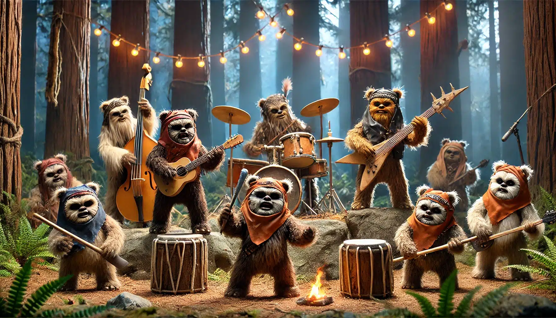 What if the Ewoks Formed a Rock Band