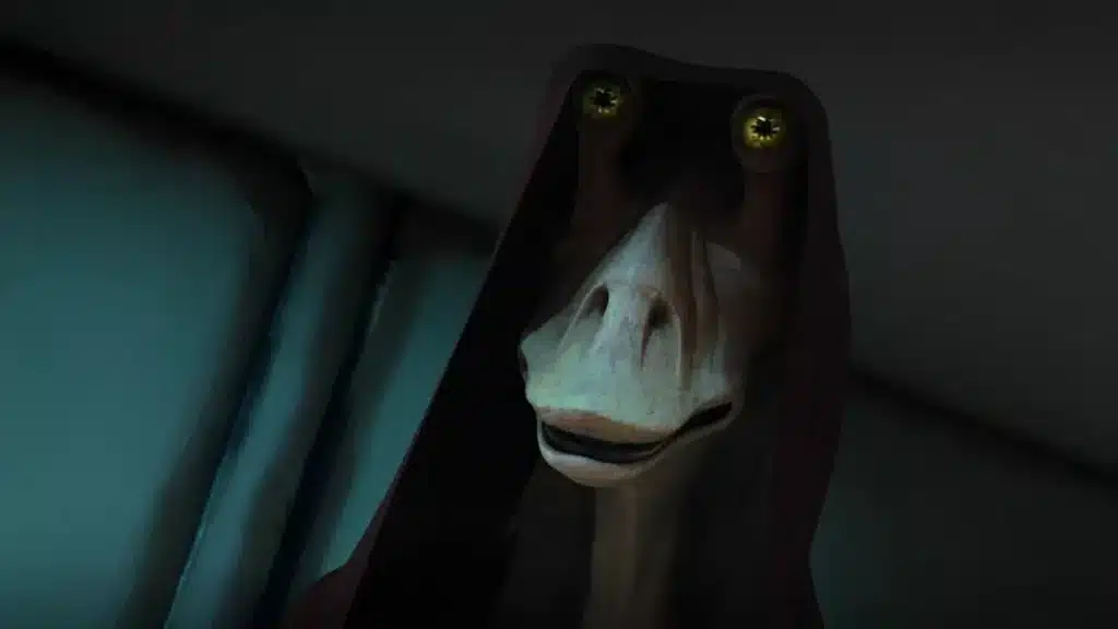 Jar Jar’s Secret Sith Training