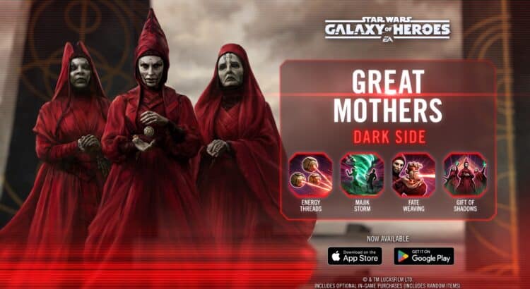 Star Wars: Galaxy of Heroes Kit Reveal – The Great Mothers Are Here!