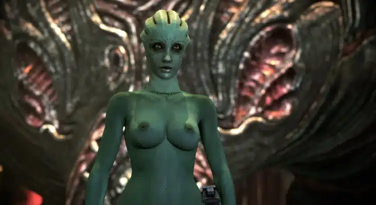 Mass Effect Legendary Nude Asari Mod: A Bold New Look for the Galaxy