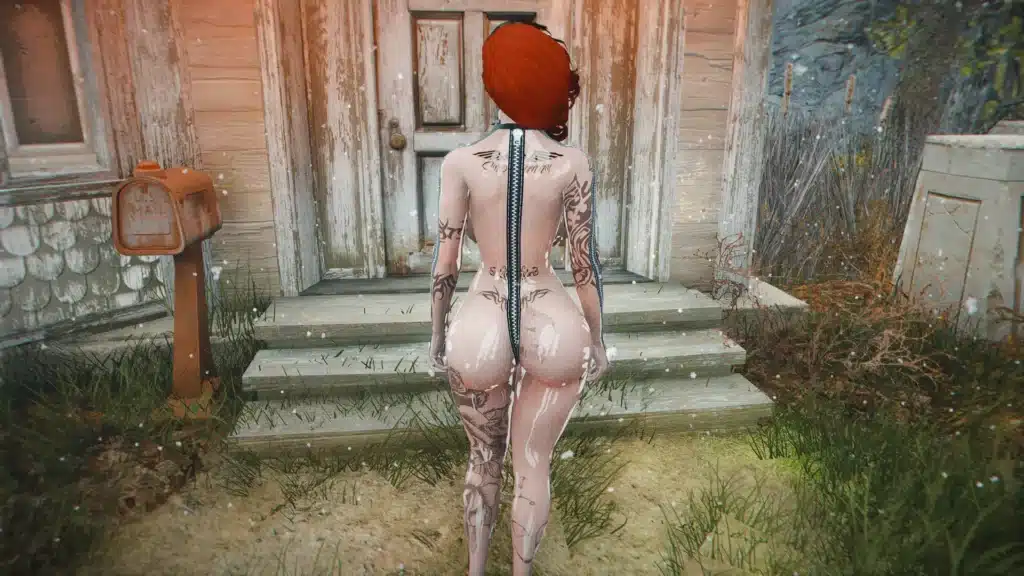 Fallout 4 – Sexy Transparent Zipsuit Mod (NSFW)