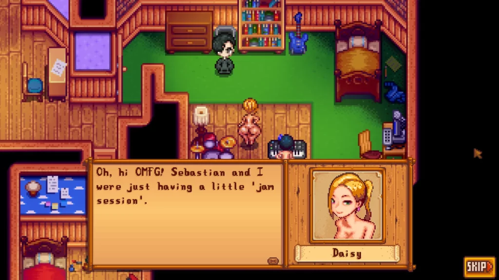 Stardew Valley: Nude Gender-Bend Sam – Daisy Mod – A Bold New Twist for Pelican Town