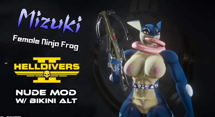 Helldivers 2: Mizuki FemaleNinjaFrog - The Mod You Didn’t Know You Needed