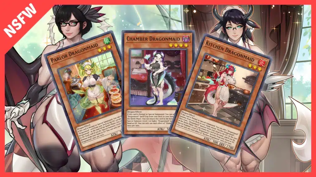 wA.I.fu - Dragonmaid Nude Mod for Yu-Gi-Oh! Master Duel: