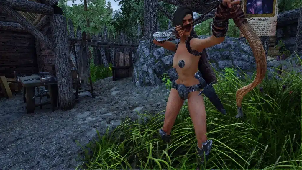 Spice Up Skyrim: The Sexy Imperial General Outfit for Bandit Females