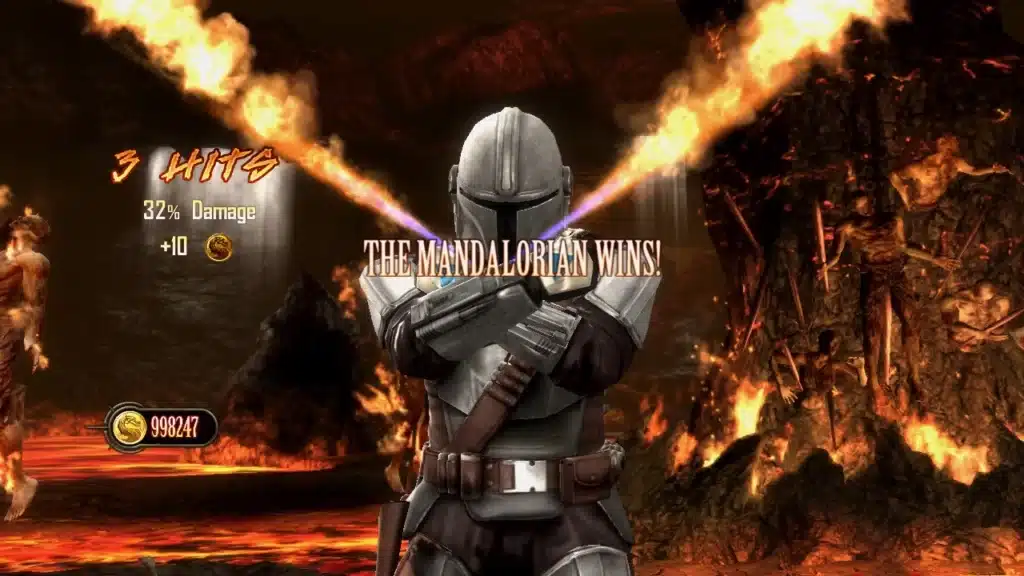 Mortal Kombat 9: The Mandalorian DLC Character Mod