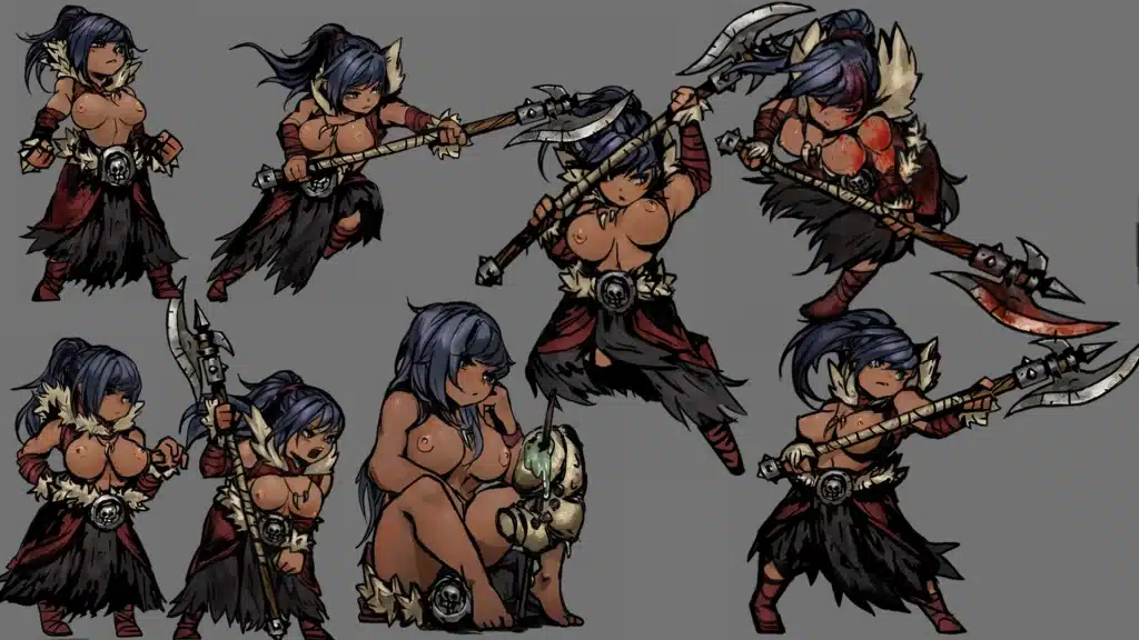 Hazu Hellion NSFW Skin: A Spicy Addition to Darkest Dungeon