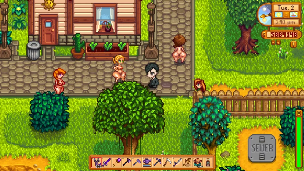 Stardew Valley: Nude Gender-Bend Sam – Daisy Mod – A Bold New Twist for Pelican Town