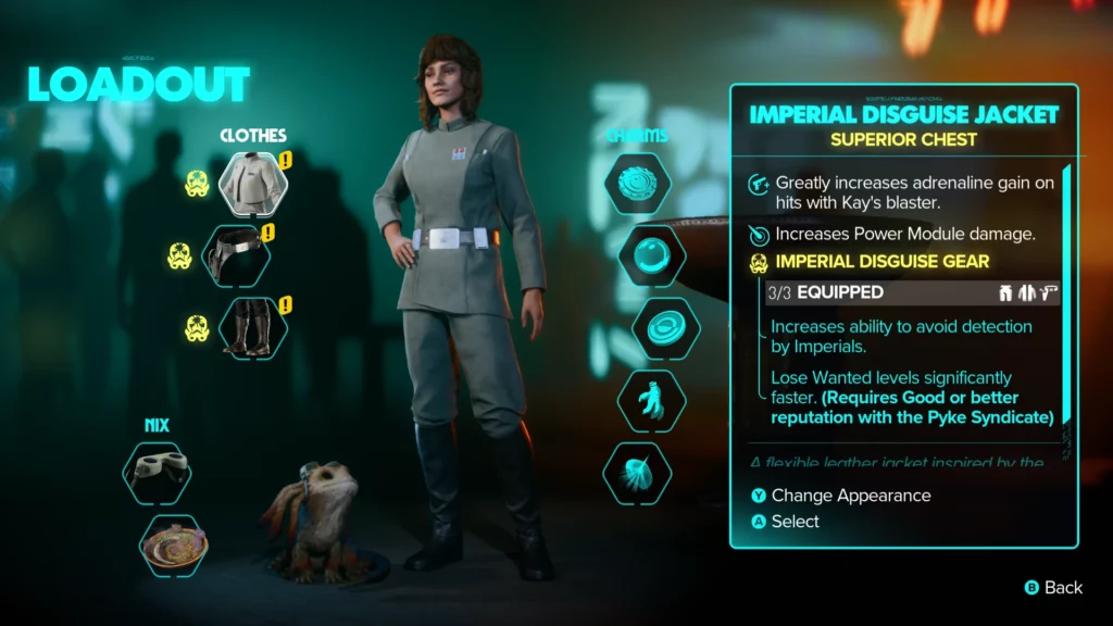 Star Wars Outlaws: Imperial Officer Kay Vess Mod - A Galactic Twist for Your Game