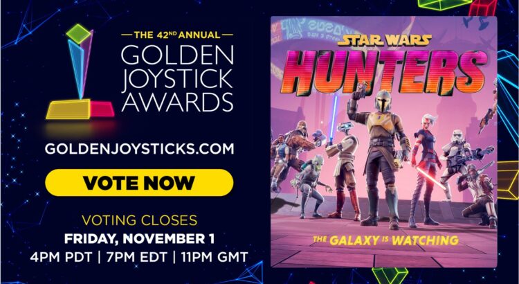 Star Wars: Hunters Nominated for the Golden Joystick Awards 2024!