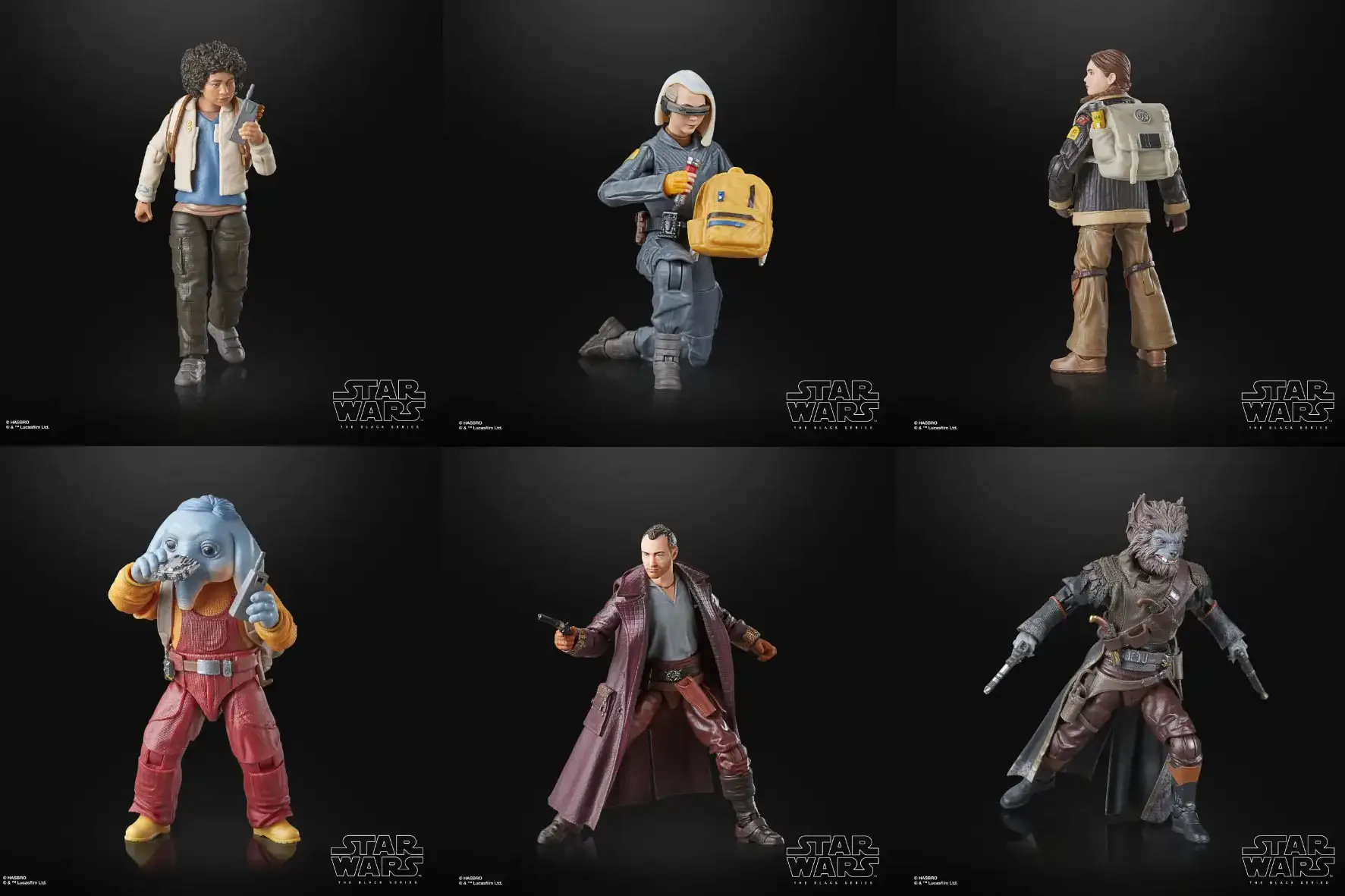 ‘Skeleton Crew’ Black Series Figures Revealed by Hasbro – Get Ready to Collect!