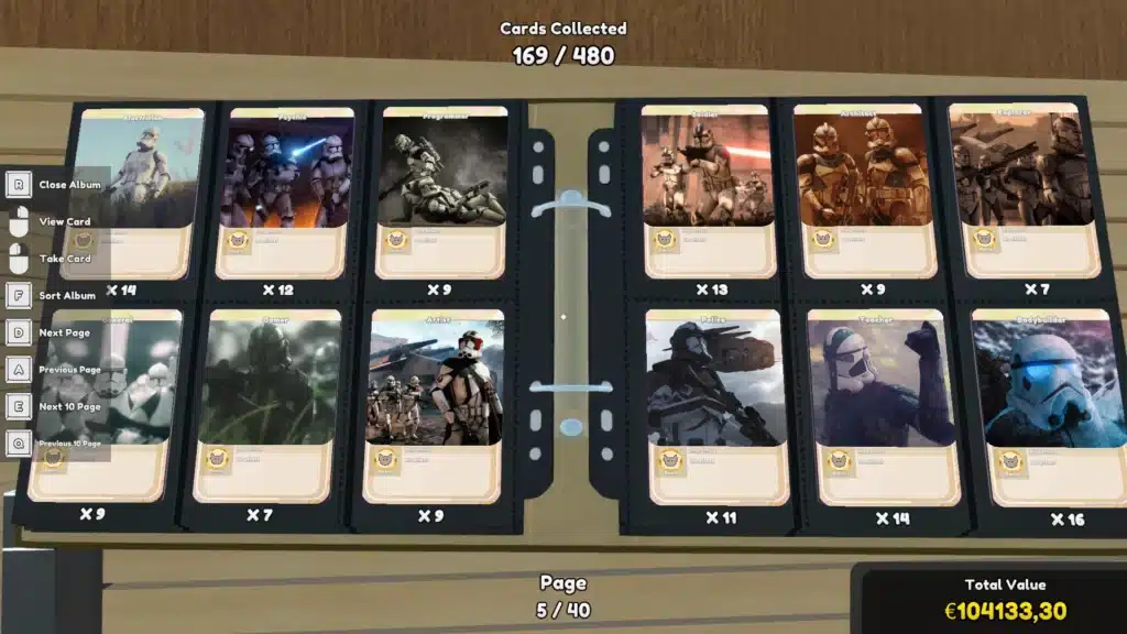 Star Wars Clones - TCG Card Theme Mod for TCG Card Shop Simulator