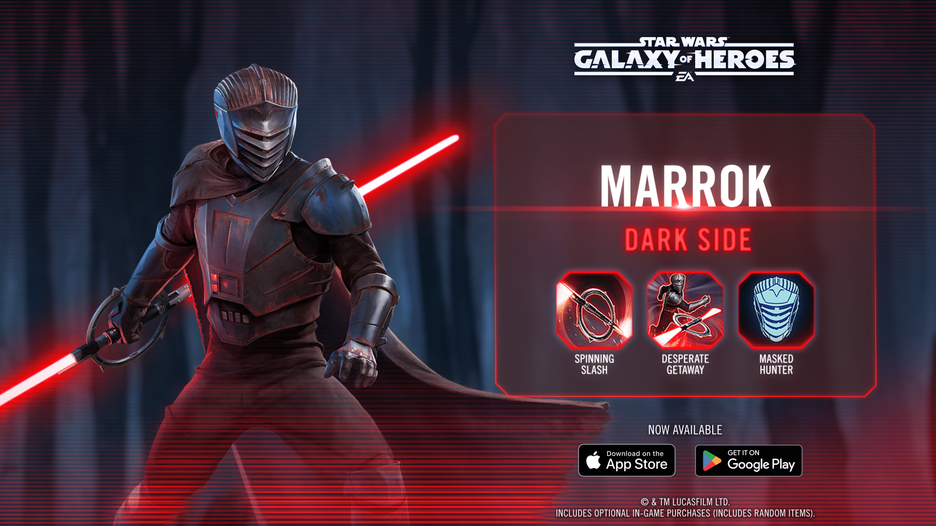 Unleashing the Dark Side: Marrok’s Kit Revealed in Star Wars: Galaxy of Heroes