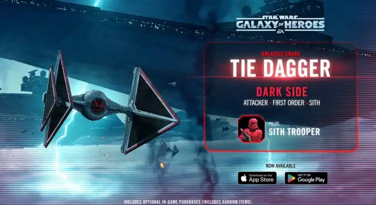 TIE Dagger Update in Star Wars: Galaxy of Heroes: What’s New and Why It Matters