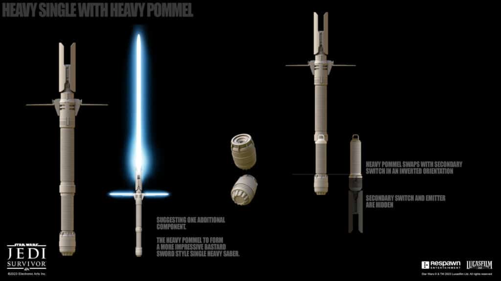 The Art of Lightsaber Design in Star Wars: Jedi Survivor