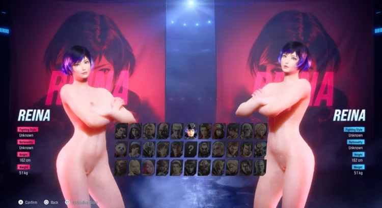 Tekken 8: Reina Nude Mod