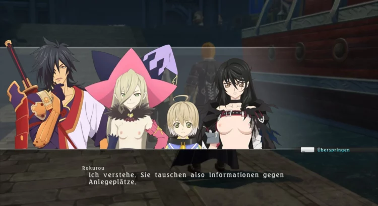 Tales of Berseria Mod: NSFW UI Story Characters