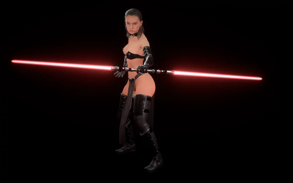 Unleashing the Force with a Twist: The Rey – Emperor’s Slave Skimpy Mod for Star Wars: Battlefront II (2017)