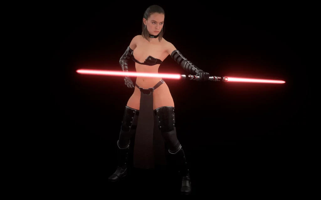 Unleashing the Force with a Twist: The Rey – Emperor’s Slave Skimpy Mod for Star Wars: Battlefront II (2017)