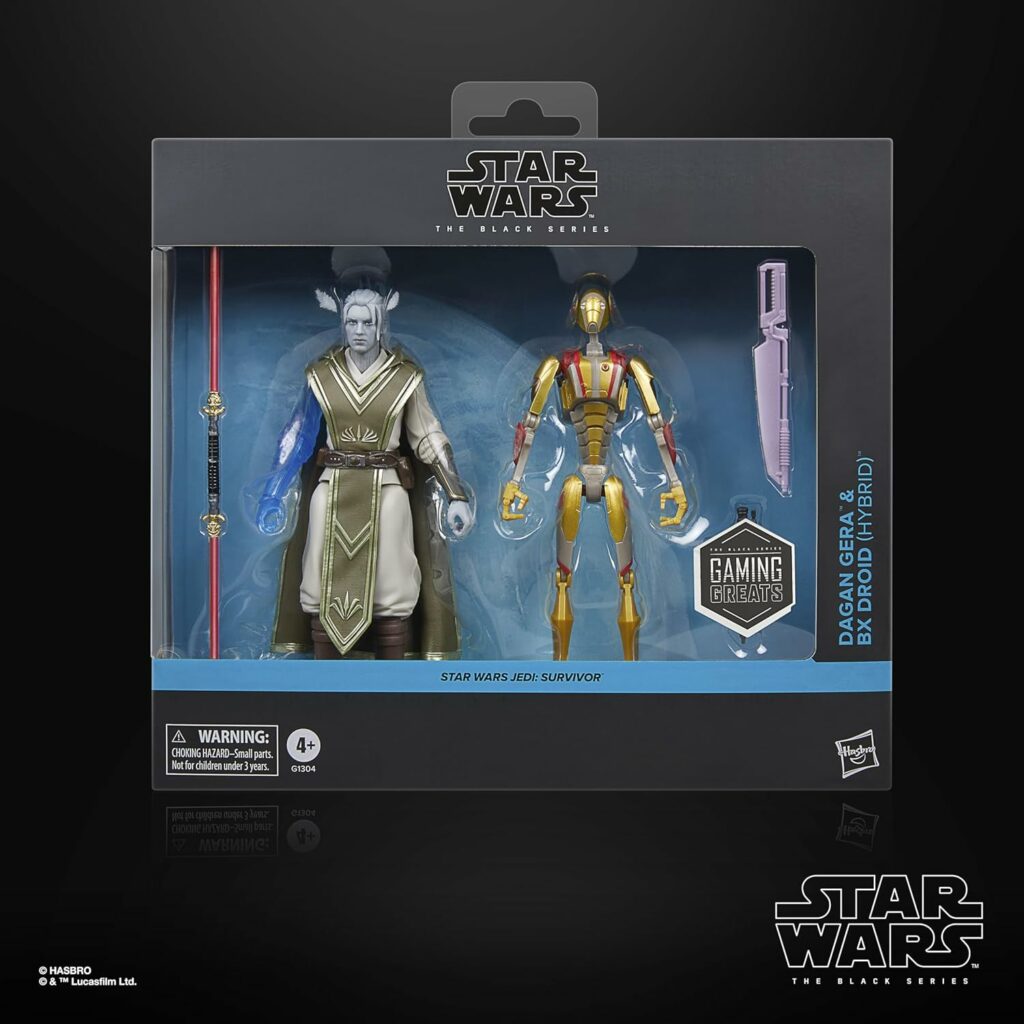 Star Wars Jedi Survivor Dagan Gera & Bedlam Raider BX Droid Black Series Pack – Pre-Order Now for June 1st Release