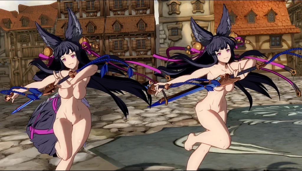 Granblue Fantasy Versus: Rising - Nudes for Yuel, Metera, Vira, and Katalina Mod