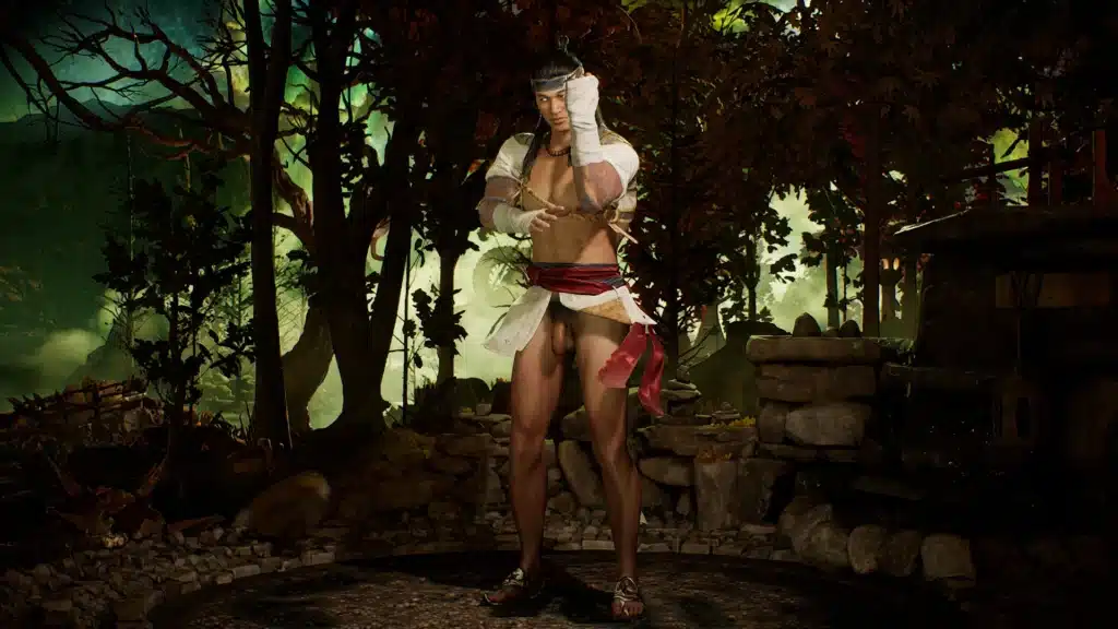 Mortal Kombat: Liu Kang Skimpy Nude Mod