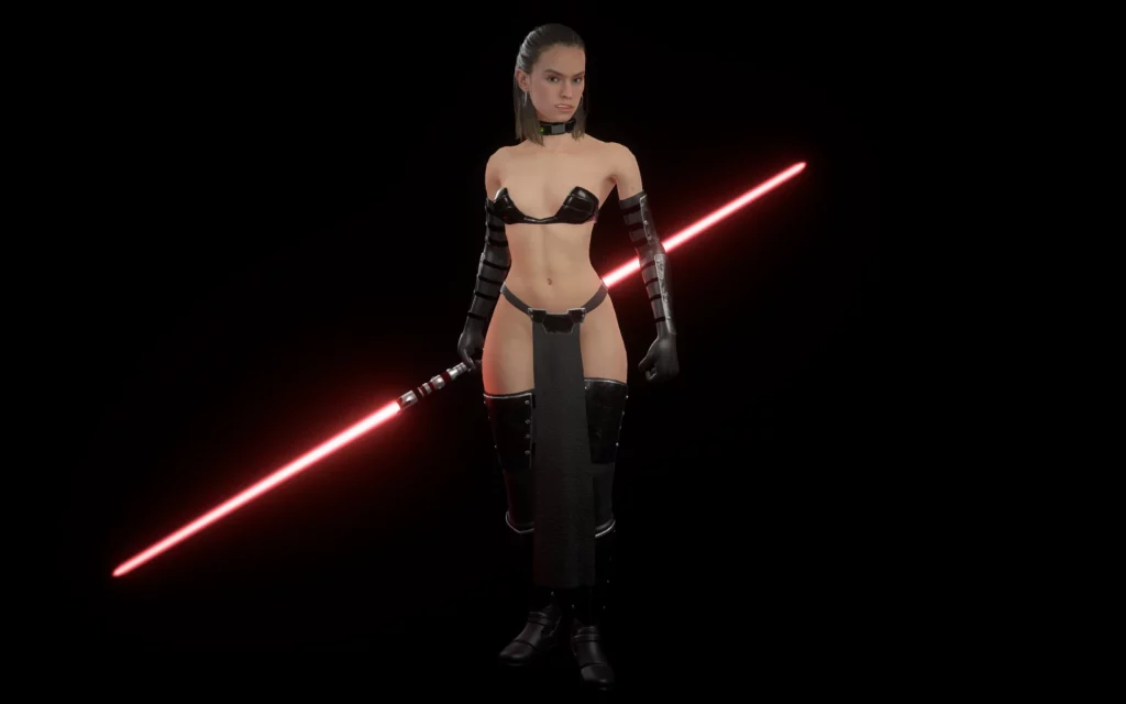 Unleashing the Force with a Twist: The Rey – Emperor’s Slave Skimpy Mod for Star Wars: Battlefront II (2017)