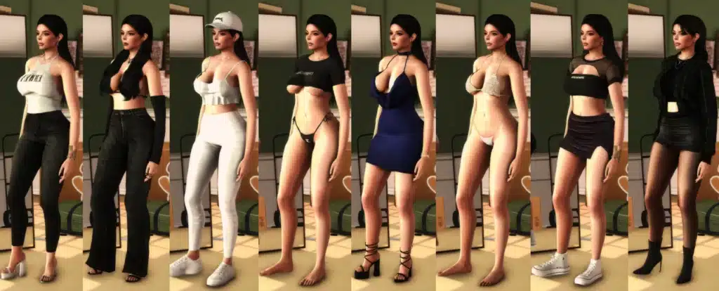 The Sims 4 Pornstar Models Edition Mod