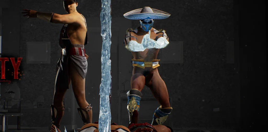 Mortal Kombat: Sub-Zero Dia de los Muertos Skimpy Nudes Mod