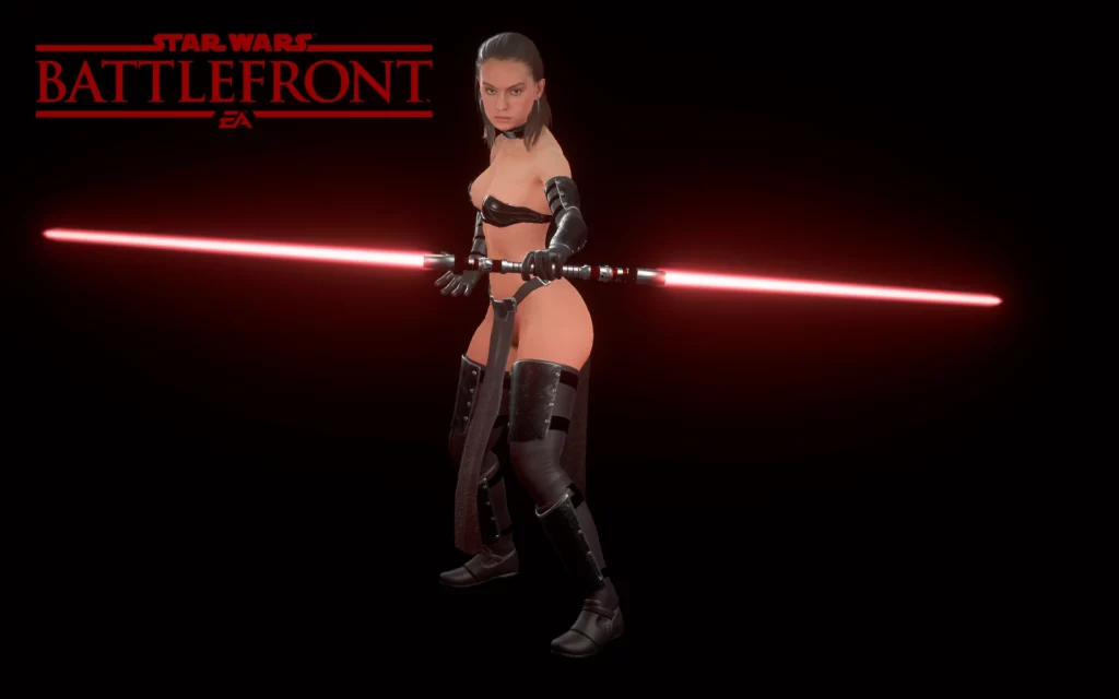 Unleashing the Force with a Twist: The Rey – Emperor’s Slave Skimpy Mod for Star Wars: Battlefront II (2017)