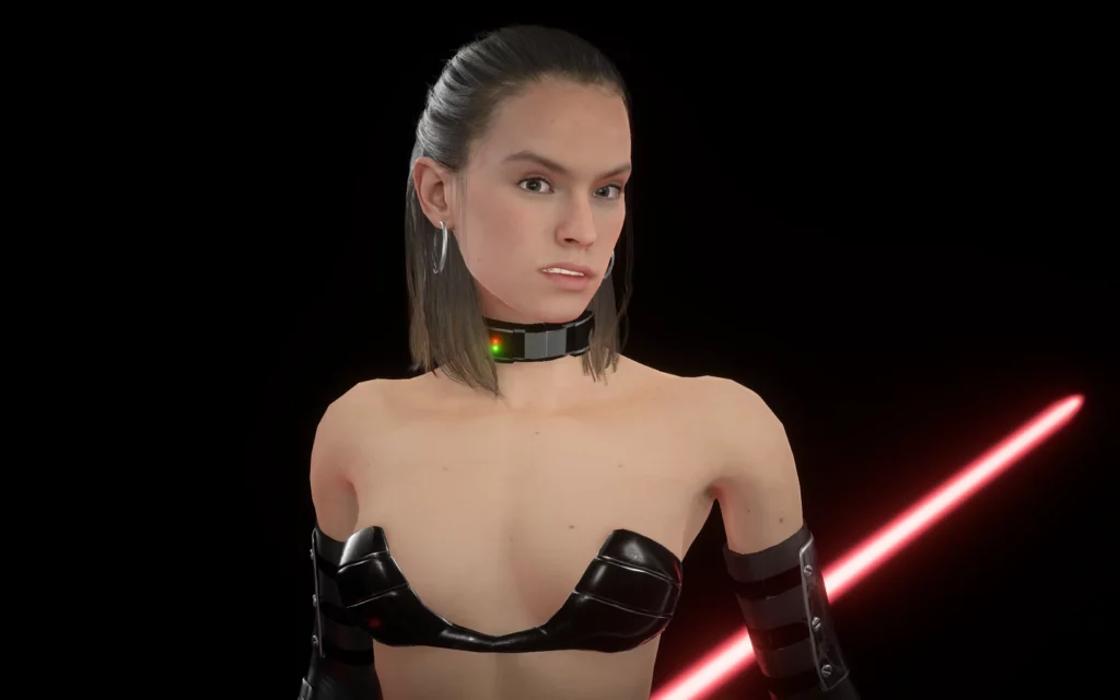 Unleashing the Force with a Twist: The Rey – Emperor’s Slave Skimpy Mod for Star Wars: Battlefront II (2017)