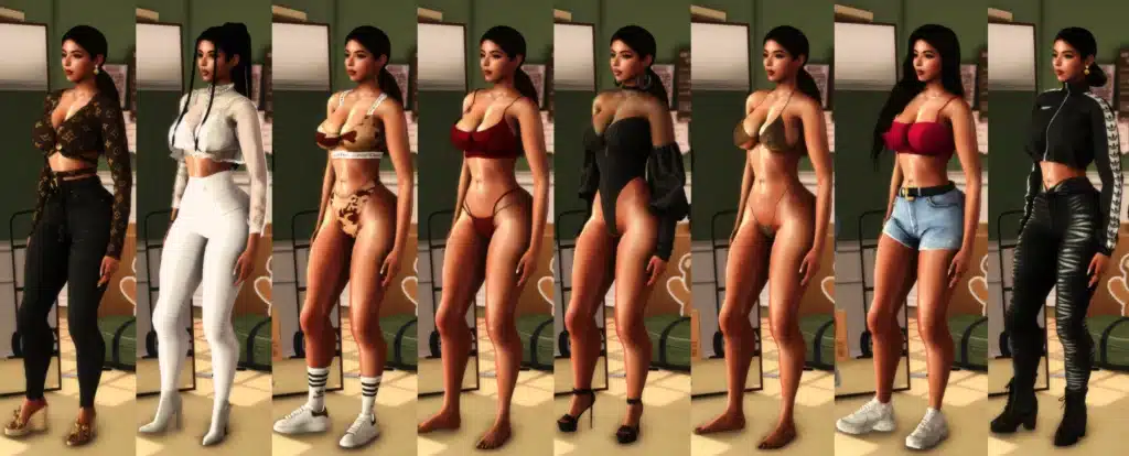 The Sims 4 Pornstar Models Edition Mod