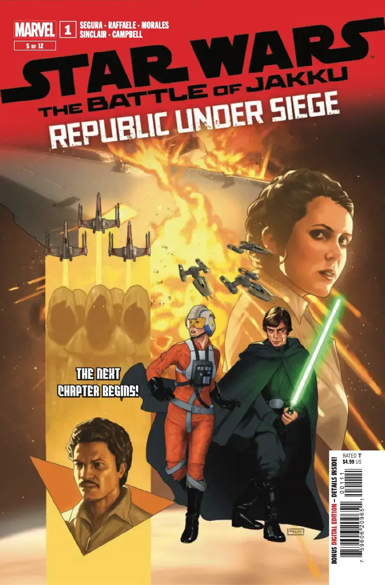 Star Wars: The Battle of Jakku Preview: Republic Under Siege #1: A Relic Hunt, Jedi Battles, and Twists