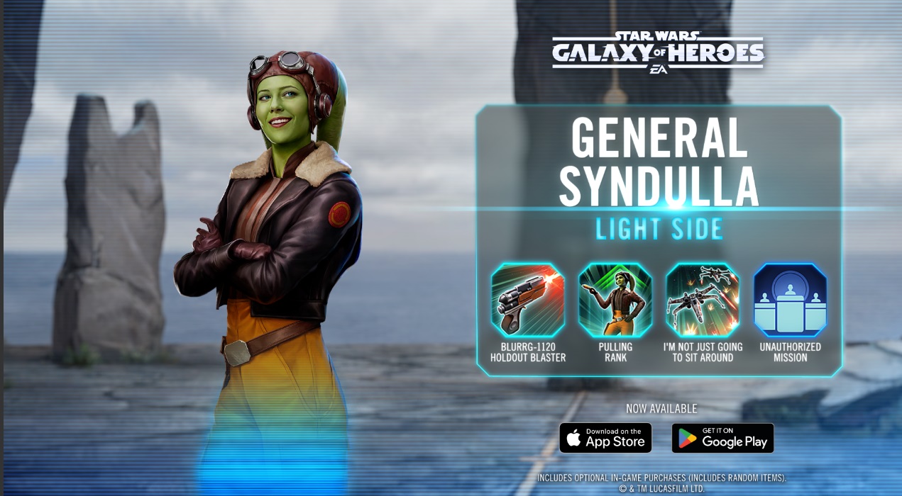 Star Wars: Galaxy of Heroes – Kit Reveal for General Syndulla Oblongata