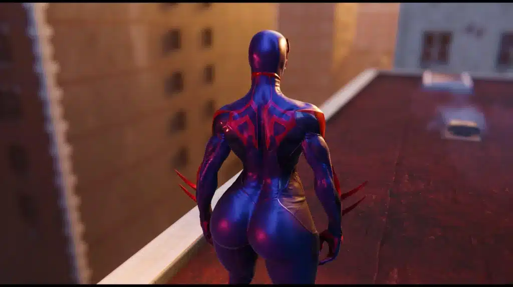 Swinging Through New Dimensions: Marvel's Spider-Man Remastered - Spider-Girl 2099-NSFW Mod