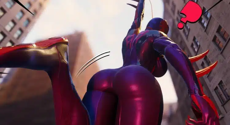 Swinging Through New Dimensions: Marvel's Spider-Man Remastered - Spider-Girl 2099-NSFW Mod