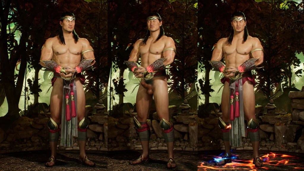 Mortal Kombat Mod Highlight: Liu Kang Union of Light Skimpy Nude Mod