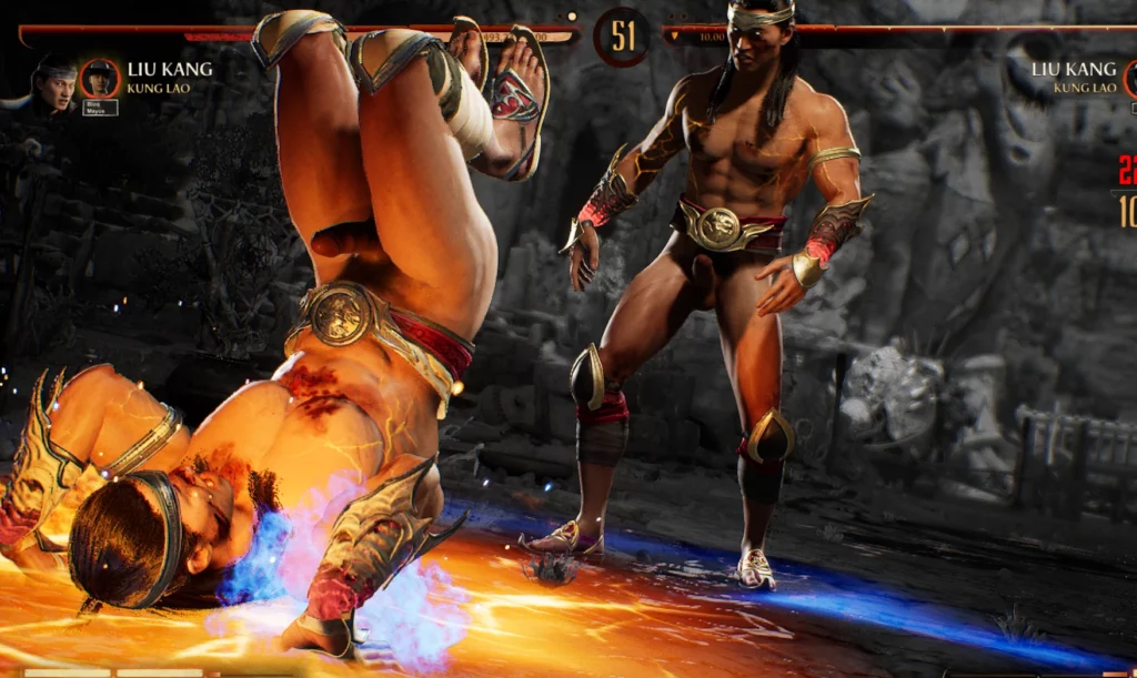 Mortal Kombat Mod Highlight: Liu Kang Union of Light Skimpy Nude Mod