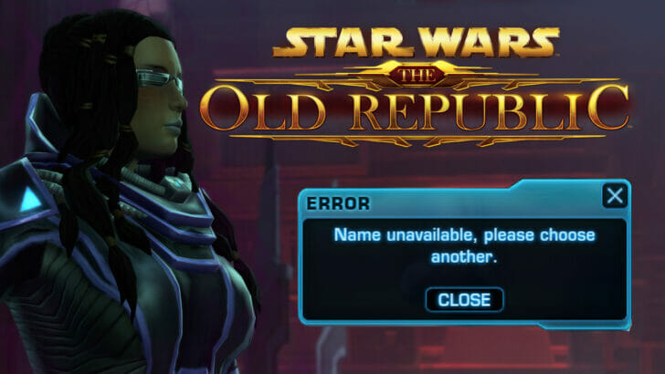 SWTOR Game Update 7.6: How to Keep or Claim Inactive Character Names Before the Release